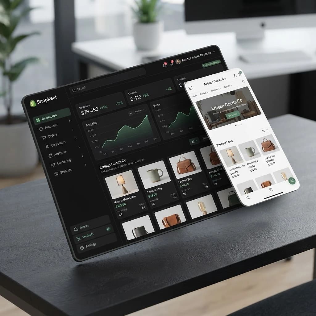 ShopKeet — Multi-Tenant E-commerce Platform